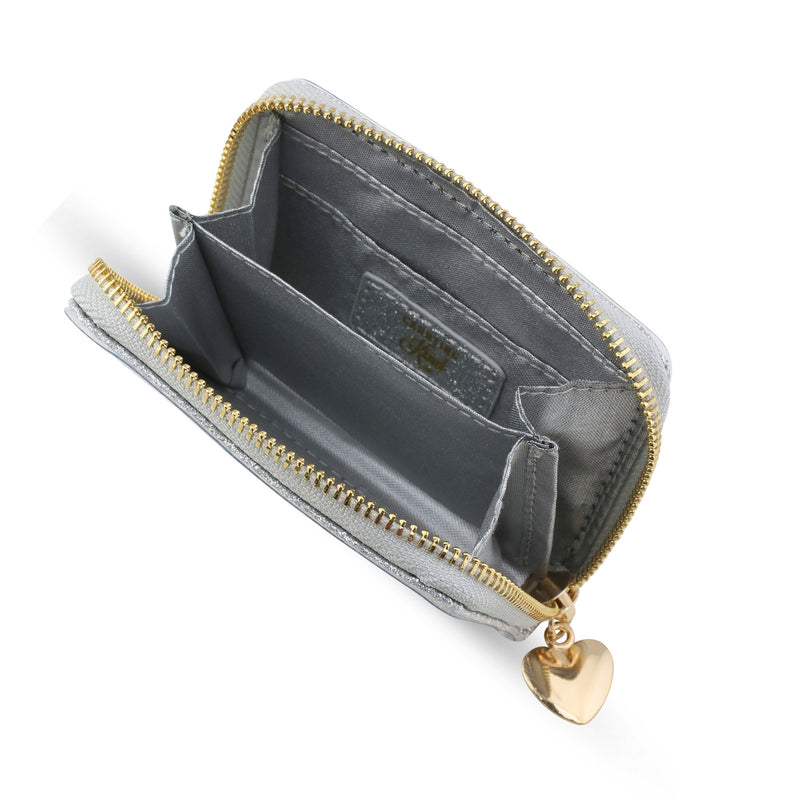 Sprinkle Kindness Confetti Wallet - Silver