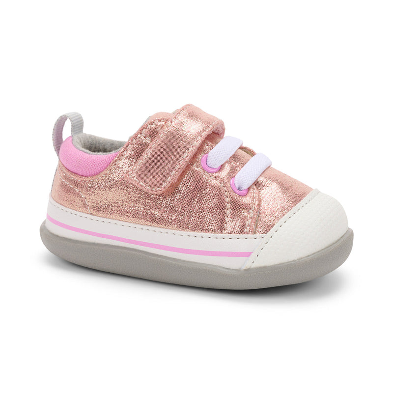 Stevie First Walkers - Rose Shimmer