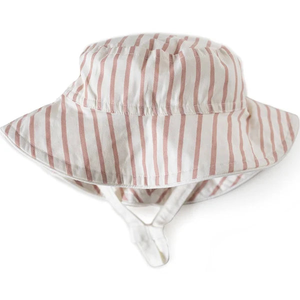 Stripes Away Bucket Hat - Peony Pink (0-6 Mo.)