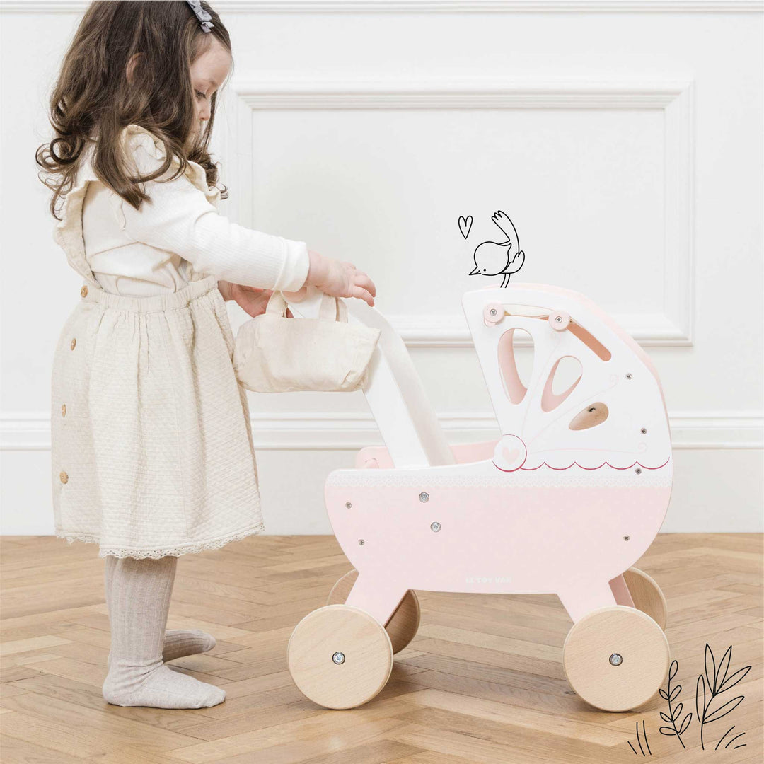 Le Toy Van Sweet Dreams Doll Pram