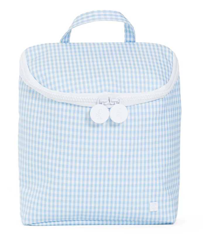 Take Away Insulated Lunch / Bottle Bag - Gingham Mist