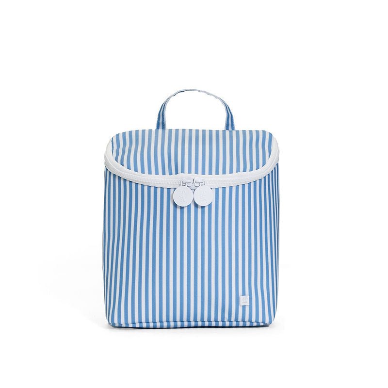 Take Away Insulated Lunch / Bottle Bag - Pimlico Stripe Chambray