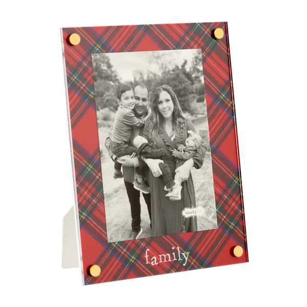 Tartan Family Acrylic Frame