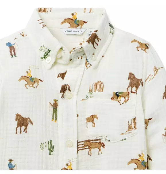 The Western Shirt (5Y, 6Y)