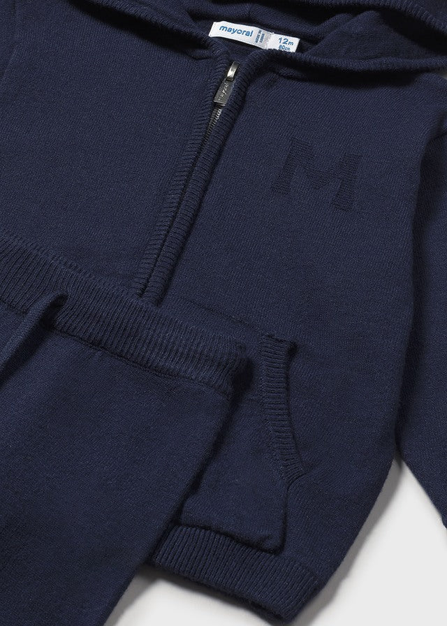 Toddler 2-Piece Knit Tracksuit - Blue