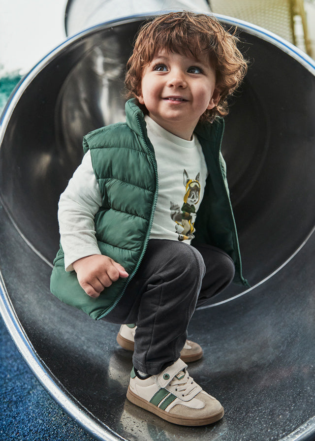 Toddler 3-Piece Vest, Shirt and Pants Set - Spruce Truck