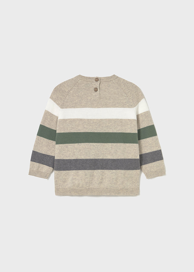 Toddler Colorblock Sweater - Chai Heather