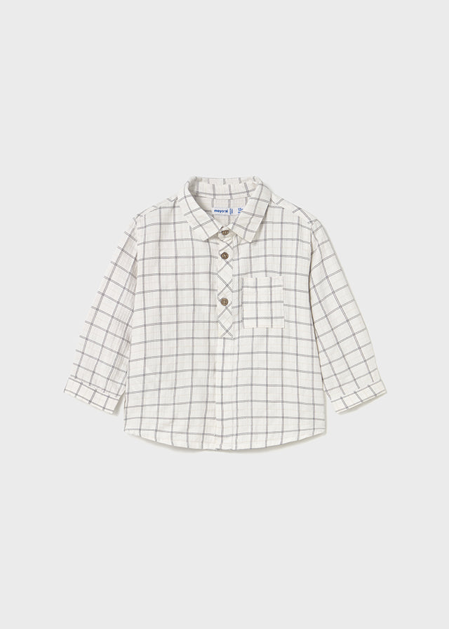 Toddler Plaid Shirt - Shadow Stripe