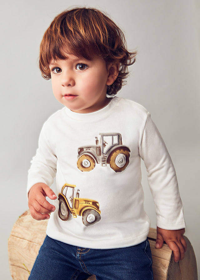 Toddler Tractor Peekaboo Play T-Shirt