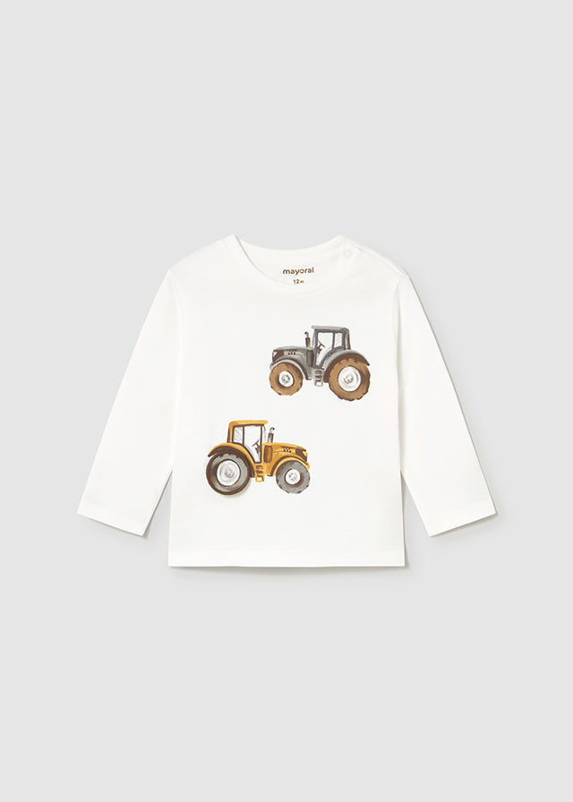Toddler Tractor Peekaboo Play T-Shirt