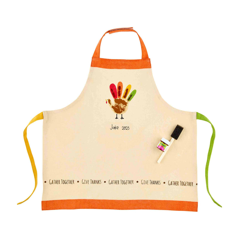 Turkey Handprint Apron