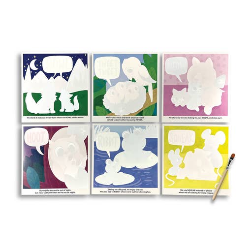 Water Amaze Water Reveal Boards - Baby Animals (13 Pc. Set)
