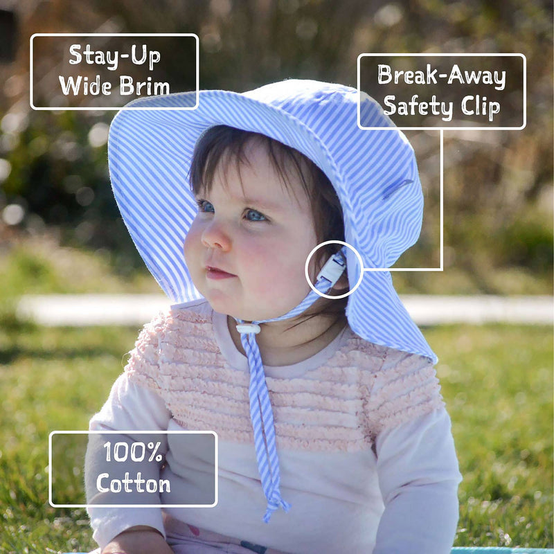 White | Cotton Floppy Sun Hat