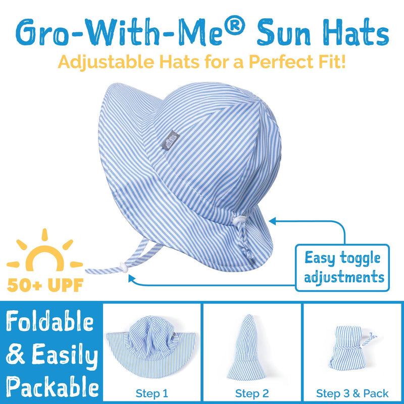White | Cotton Floppy Sun Hat