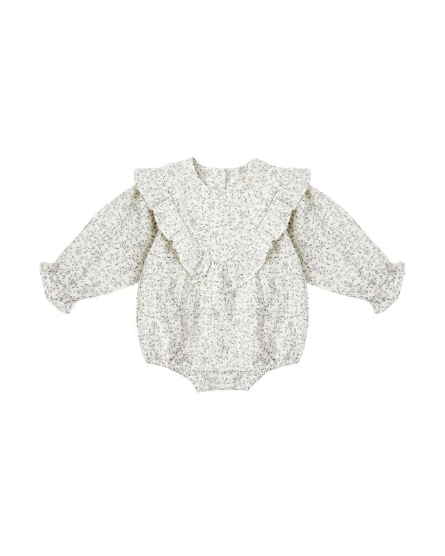 Winnie Romper || Blue Vines