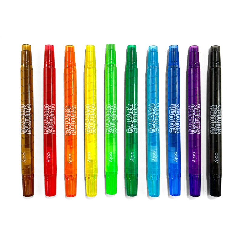 Yummy Yummy Scented Twist-Up Crayons