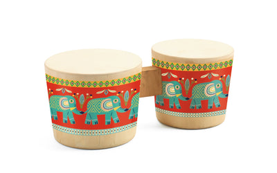 Animambo Bongo Drums Musical Instrument-Wee Bee Baby Boutique