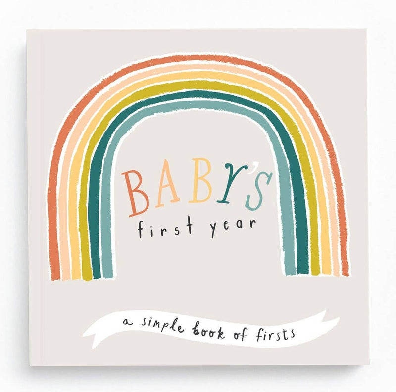 Little Rainbow Memory Book - Wee Bee Baby Boutique