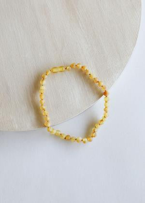 Baltic Amber Necklace  -  11" - Wee Bee Baby Boutique