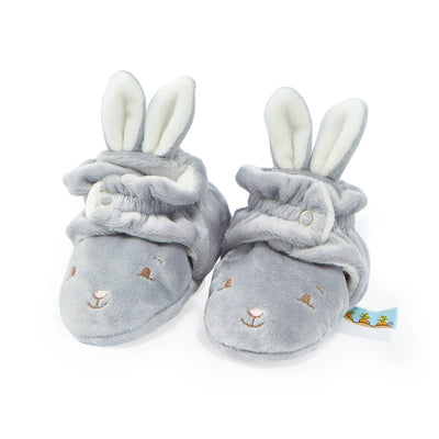 Bloom Bunny Hoppy Feet Slippers-Wee Bee Baby Boutique