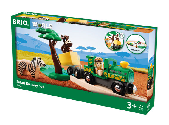 BRIO Safari Railway Set