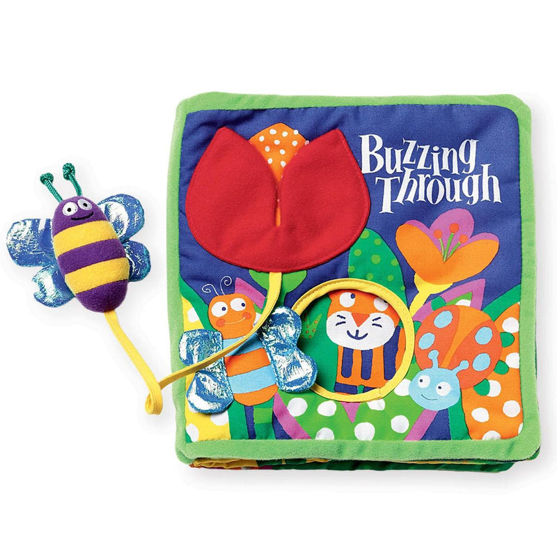 Buzzing Through Soft Activity Book - Wee Bee Baby Boutique