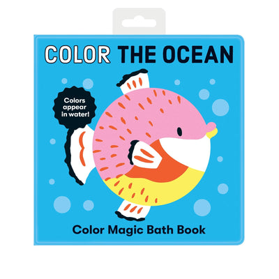 Color the Ocean Color Magic Bath Book-Wee Bee Baby Boutique
