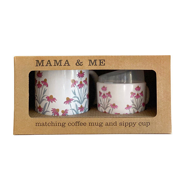 Coneflower Mama & Me Cup Set