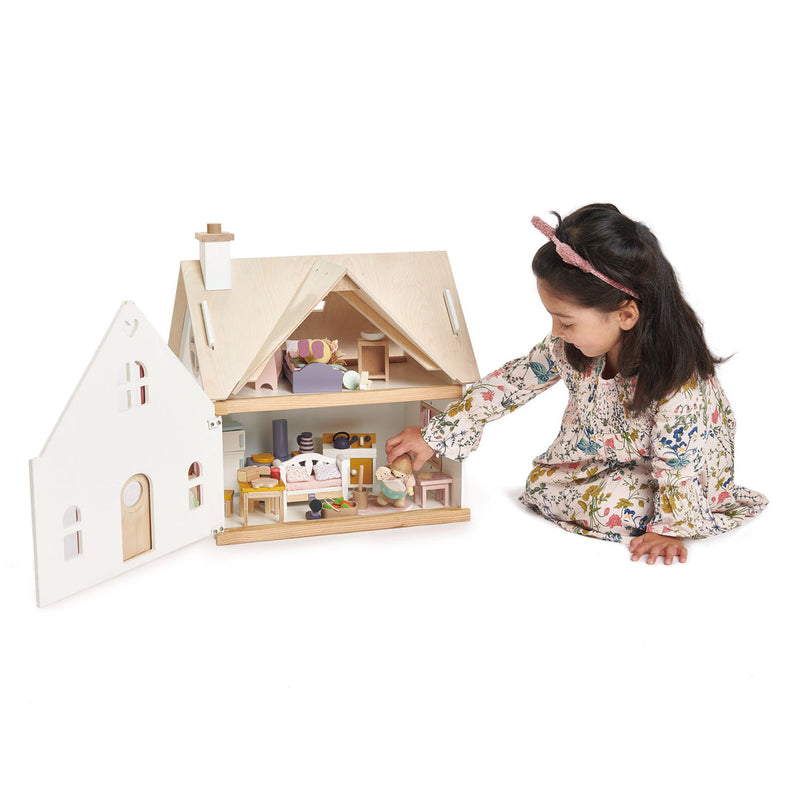 Cottontail Cottage Dollhouse look