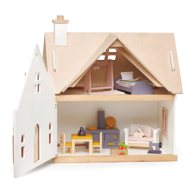 Cottontail Cottage Dollhouse look