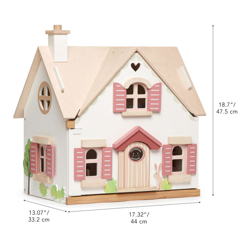 Cottontail Cottage Dollhouse look