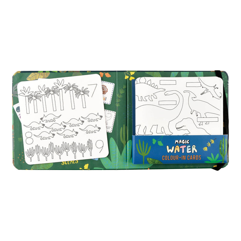 Dinosaur Magic Water Color-In Cards