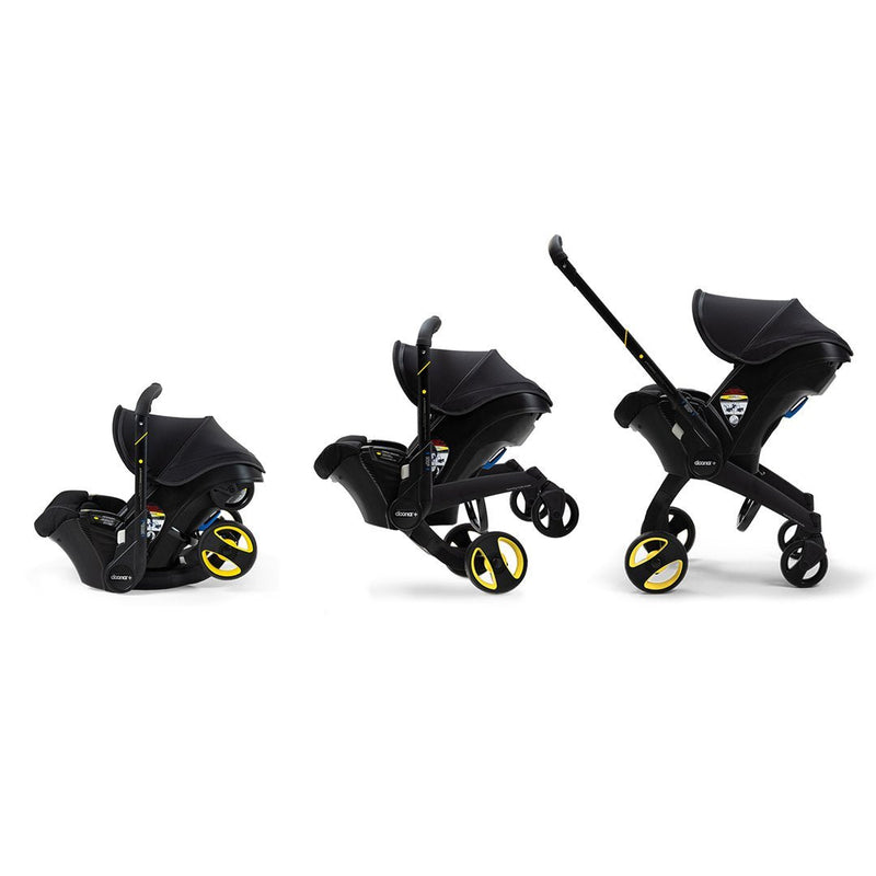 Doona Stroller and Car Seat Combo - Midnight Edition - Wee Bee Baby Boutique