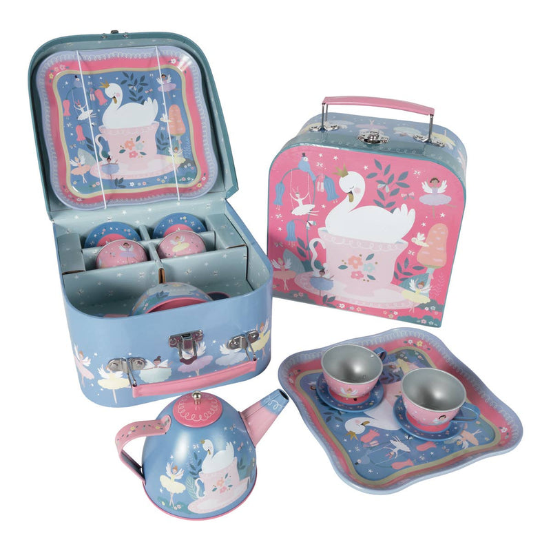 Enchanted Tin Tea Set 7-Piece