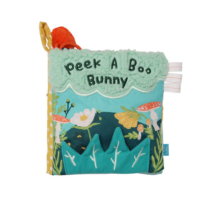 Fairytale Peek-a-boo Bunny Soft Activity Book-Wee Bee Baby Boutique