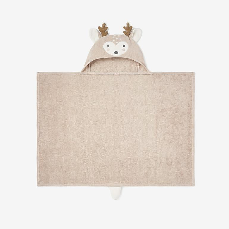 Fawn Hooded Baby Bath Towel - Wee Bee Baby Boutique