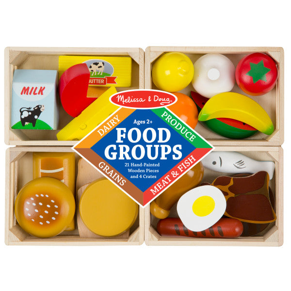 Food Groups - Wooden Play Food - Wee Bee Baby Boutique