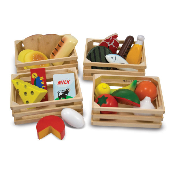 Food Groups - Wooden Play Food - Wee Bee Baby Boutique