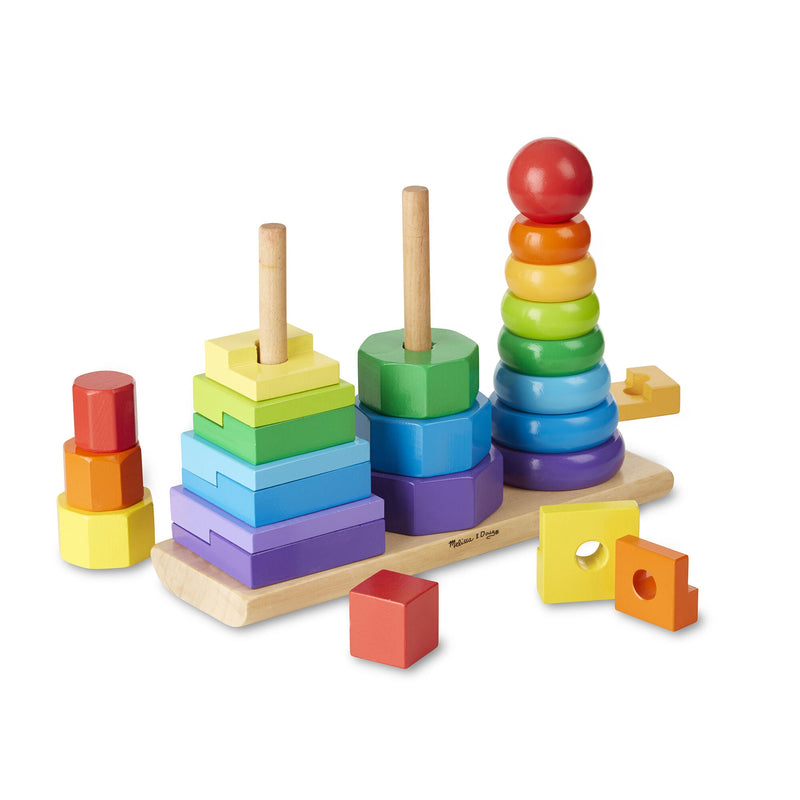 Geometric Stacker Toddler Toy