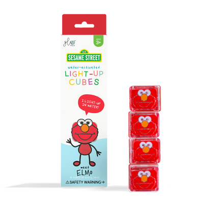 Glo Pals Light Up Water Cubes - Elmo-Wee Bee Baby Boutique