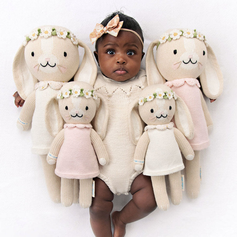 Hannah the Bunny - Blush-Wee Bee Baby Boutique