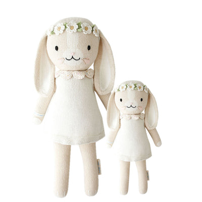 Hannah the Bunny - Ivory-Wee Bee Baby Boutique
