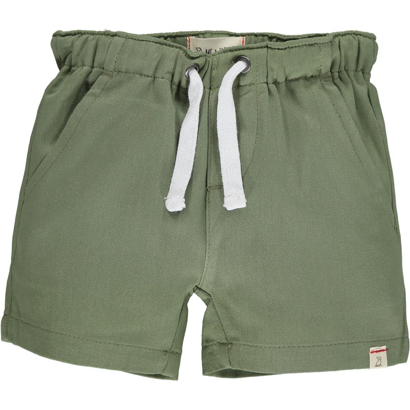 Hugo Twill Shorts - Khaki Green