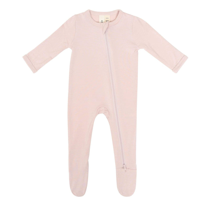 Kyte BABY Zippered Footie in Blush