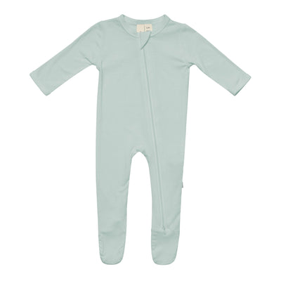 Kyte BABY Zippered Footie in Sage-Wee Bee Baby Boutique