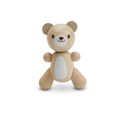 Little Bear from PlanToys available at Wee Bee Baby Boutique