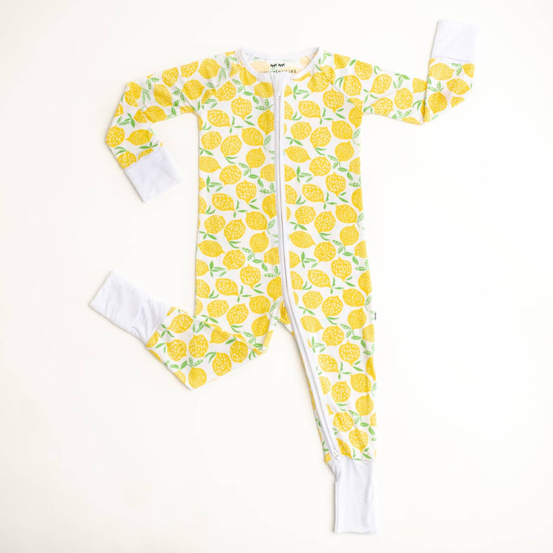 Little Sleepies Bamboo Zippy - Lemons