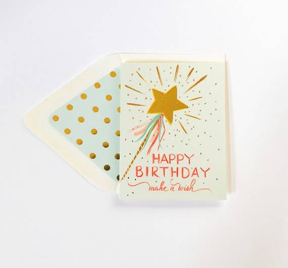 Make a Wish Birthday - Card