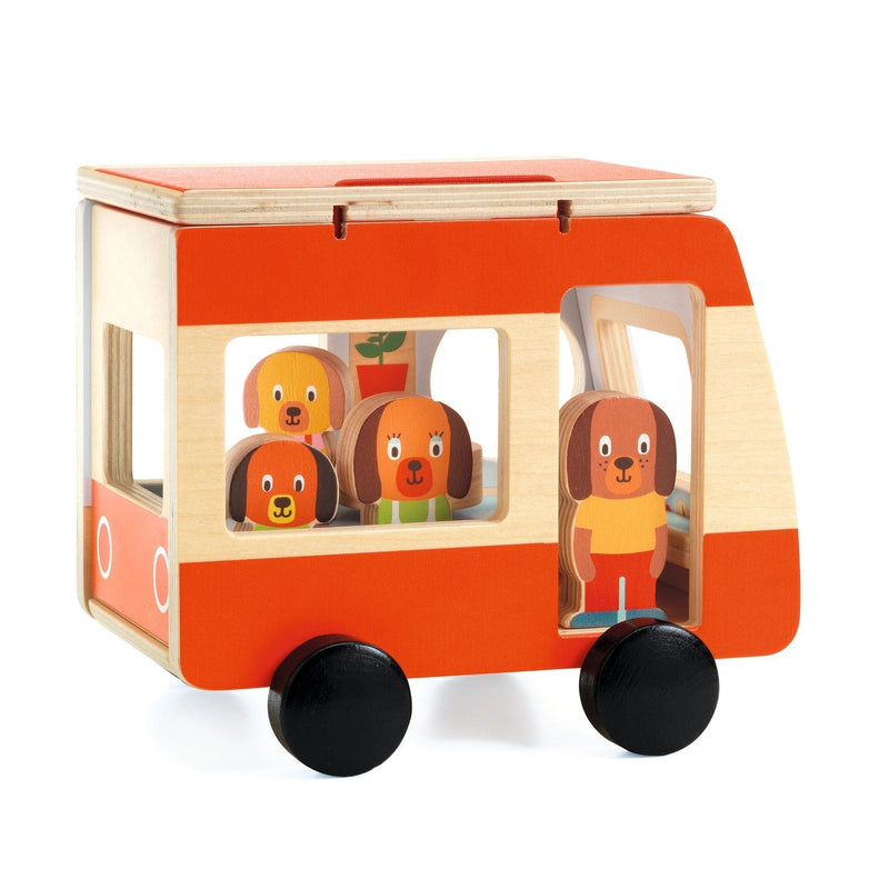 Minicombi Wooden Camper Van Set