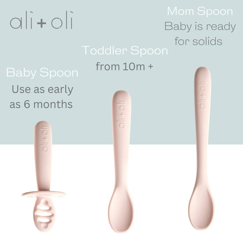 Multi-Stage Spoon Set for Baby - Blush